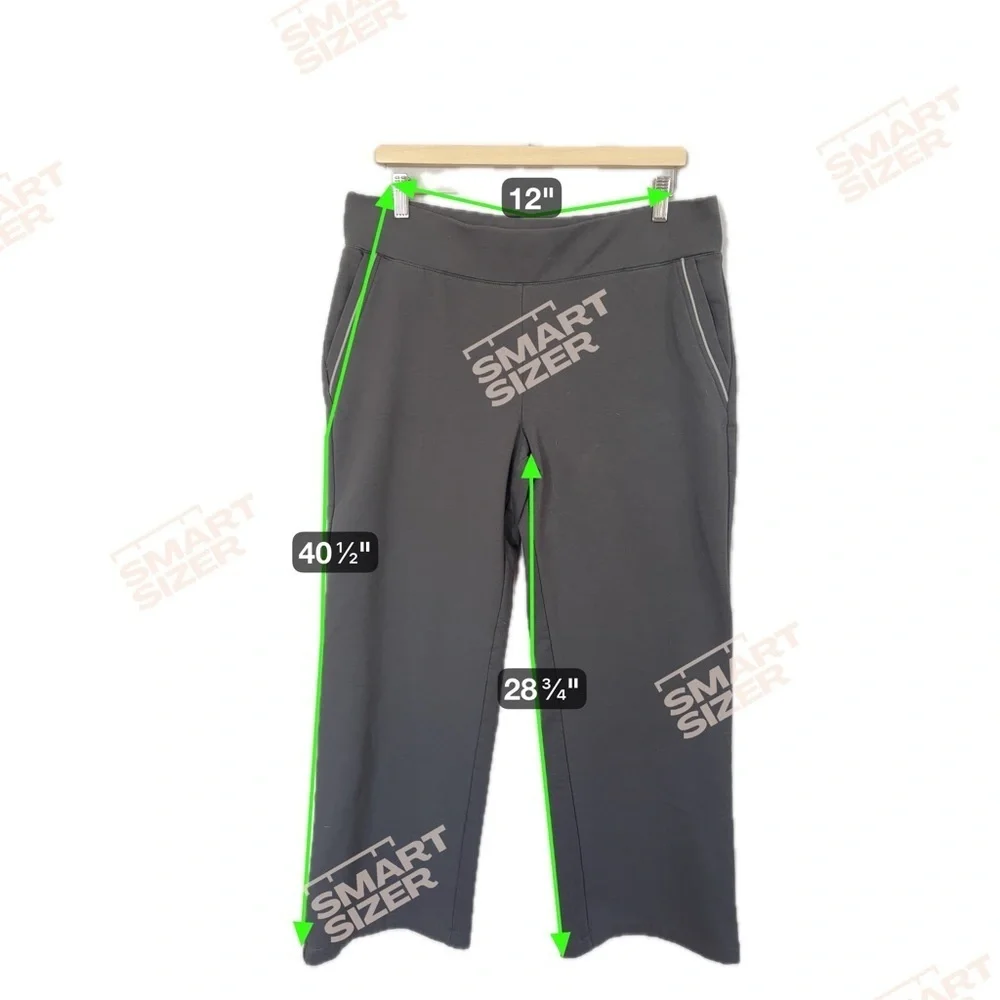 Lauren Active Ralph Lauren Pull-On Charcoal Gray pants
